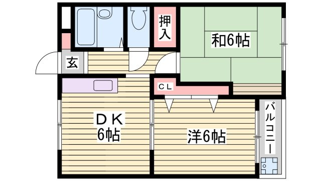 セオコート高丸の間取り