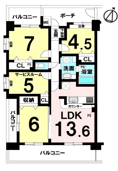 【間取り】の画像