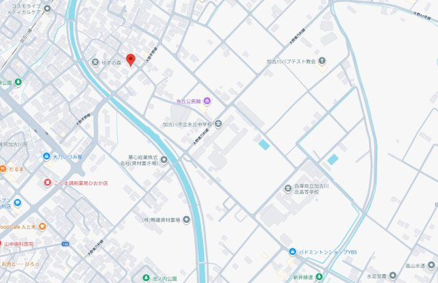加古川市加古川町大野（全4区画）2号地 土地の地図