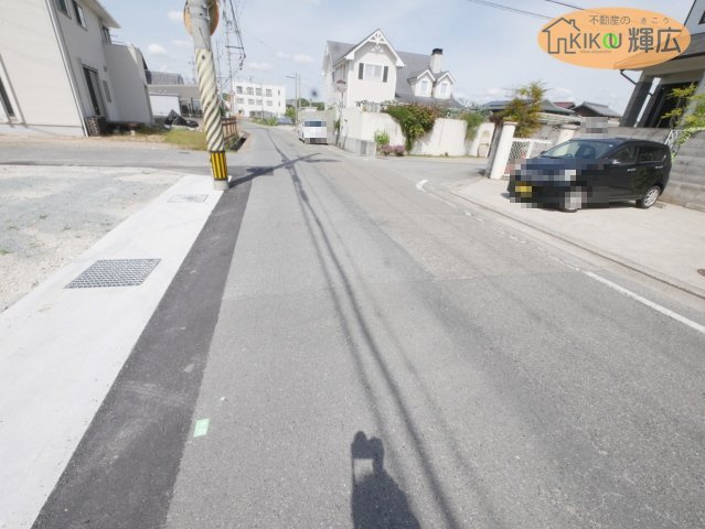 加古川市加古川町大野（全4区画）2号地 土地の前面道路含む現地写真