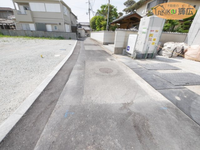 加古川市加古川町大野（全4区画）3号地 土地の前面道路含む現地写真