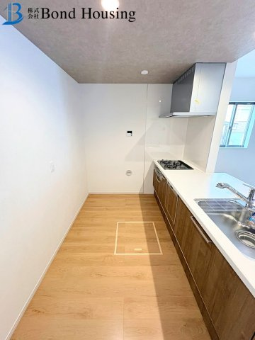 角地　WIC付　垂水区桃山台1丁目　2号棟　新築戸建のキッチン