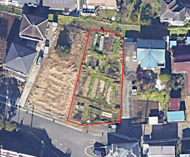 愛甲郡愛川町田代の売地の外観