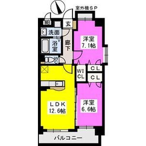 グート千早の間取り