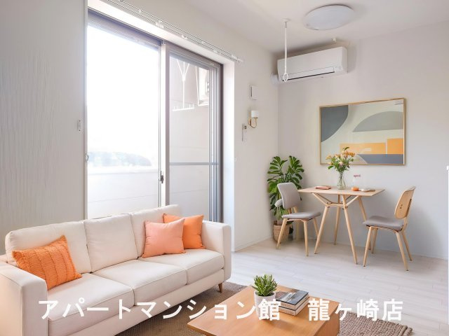 Soldiasの居間・リビング|CGで家具等を配置したものです。実際に家具等は含まれません。