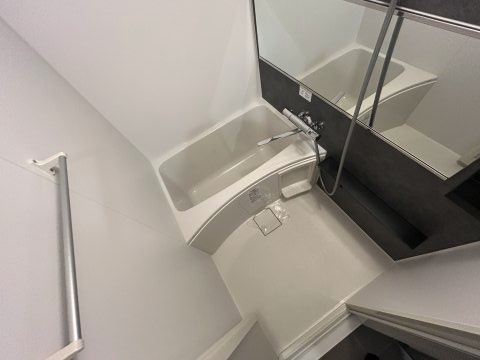 プレサンス塚本ベラビィの浴室