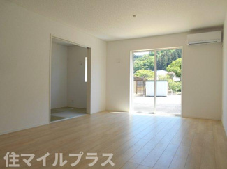 【居間・リビング】 | 石川町下泉新築一戸建て2棟 | おしゃれなリビングです