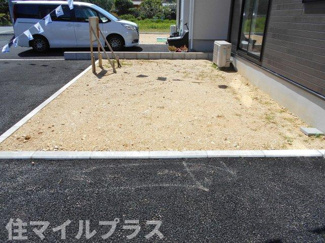 【庭】 | 石川町下泉新築一戸建て2棟 | 簡単な家庭菜園も楽しめるお庭です