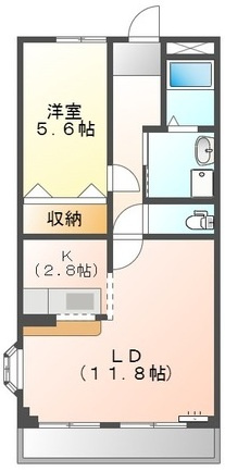 プティエシャトーの間取り