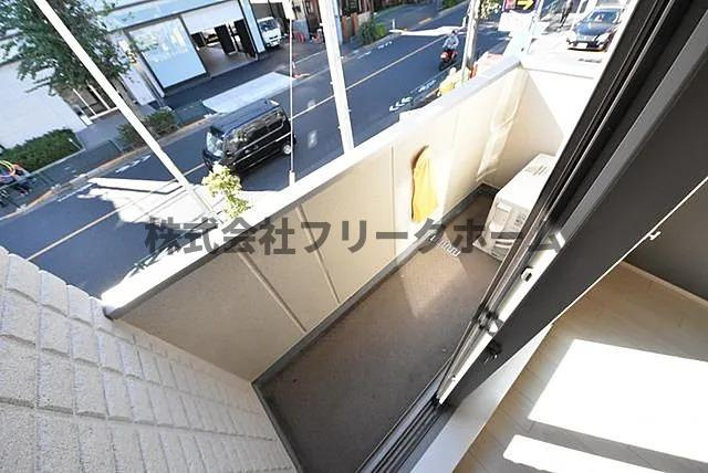 武蔵野市吉祥寺本町２丁目の賃貸マンションのバルコニー