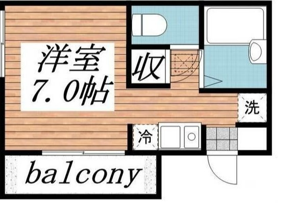 プランタン六町の間取り|間取りです。