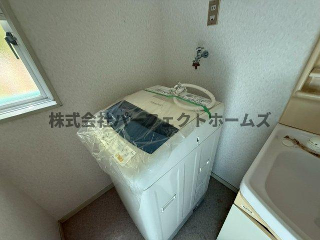 堀溝3丁目戸建　賃貸の設備|洗濯機置場