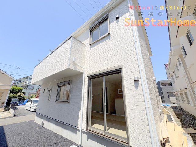 【サンスターホーム】福生市熊川　新築戸建3号棟の外観