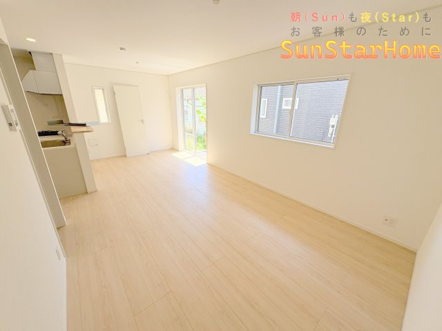 【サンスターホーム】福生市熊川　新築戸建3号棟の居間・リビング