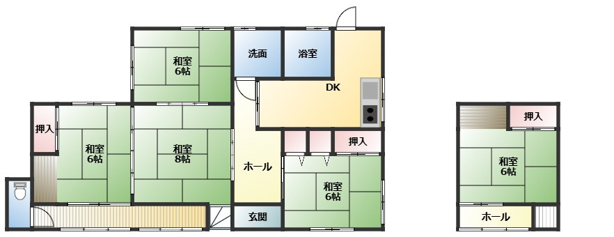 藤岡市下大塚　中古500