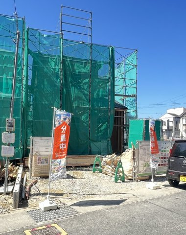 香芝市上中1期　全３棟の外観|2026年５月31日撮影
