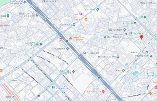 加古川市加古川町中津（全2区画）B号地 土地の地図