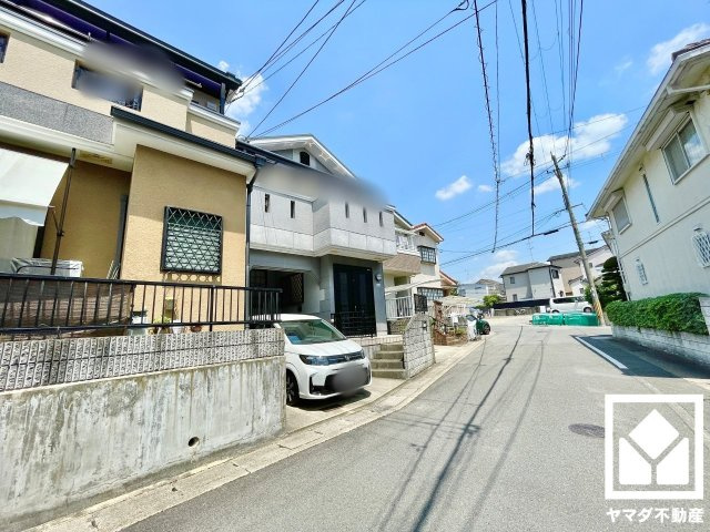 宇治市広野町宮谷の前面道路含む現地写真