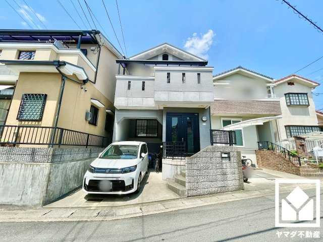 宇治市広野町宮谷のバルコニー
