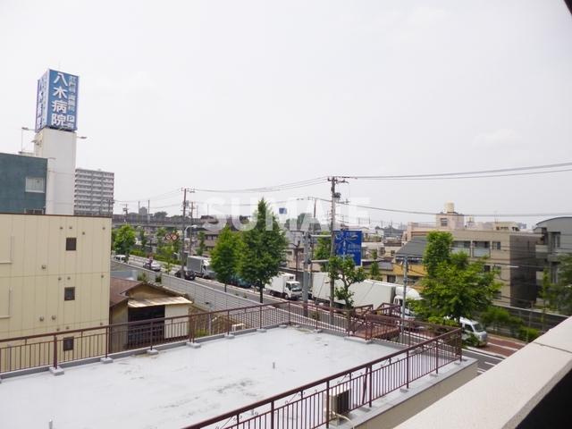 プレミアムキューブ東十条Ａｒｉａの展望|前面に高い建物がないので開放的です。