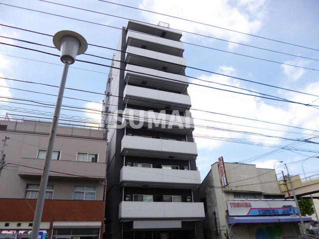 プレミアムキューブ東十条Ａｒｉａの外観|環七沿いのマンション！