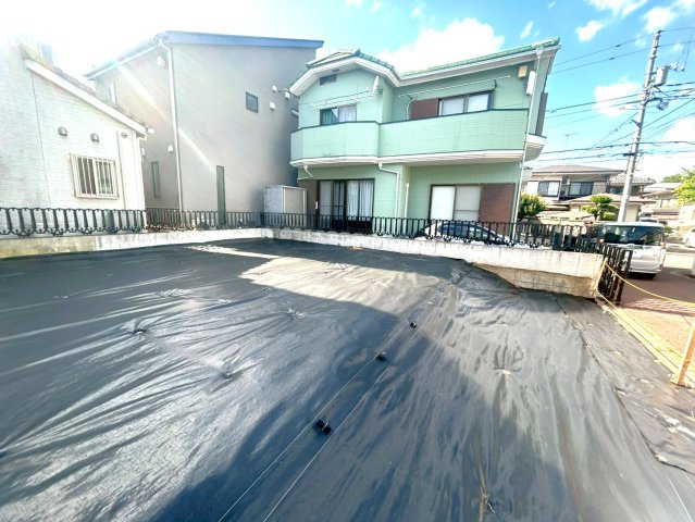 練馬区石神井台２丁目　土地　西武新宿線　上石神井の前面道路含む現地写真