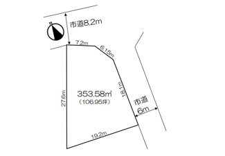 【土地図】 | 白岡売地