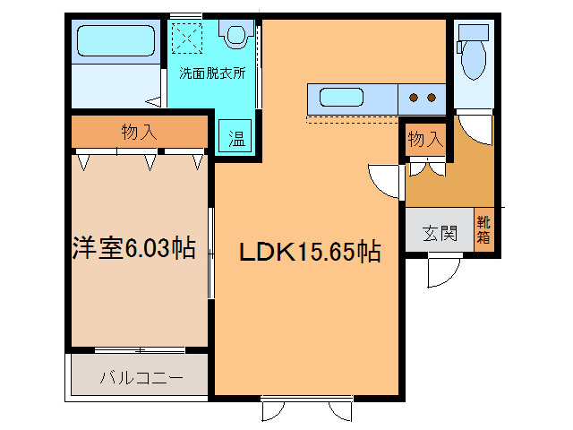 ヴィスタサⅠの間取り