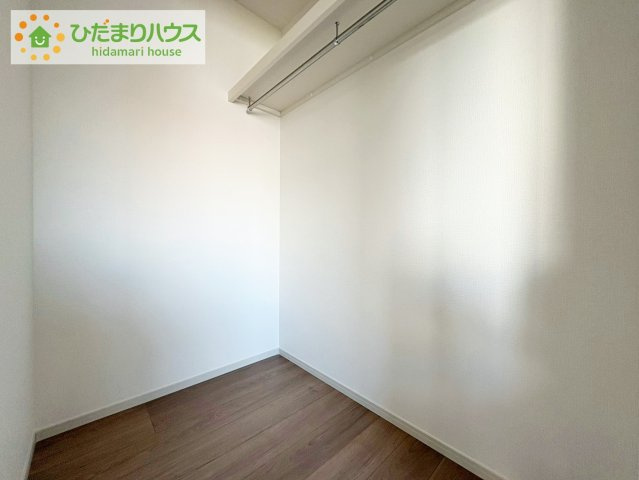 ひたちなか市市毛4期　新築戸建　2号棟の収納|ハンガーパイプ付でお洋服の出し入れもラクラクです！