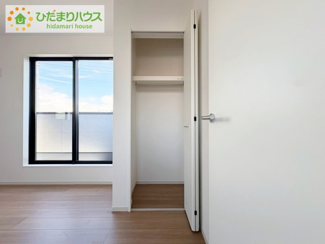 ひたちなか市市毛4期　新築戸建　2号棟の収納|洋室B　収納