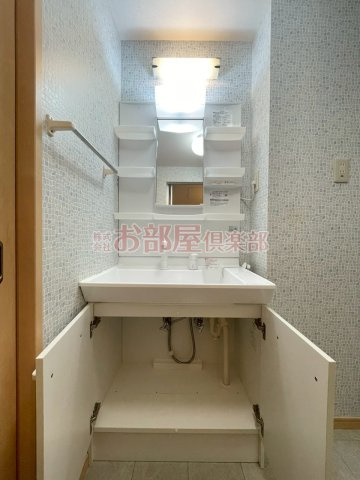 イルプリモ上津の洗面所|脱衣スペースもあります