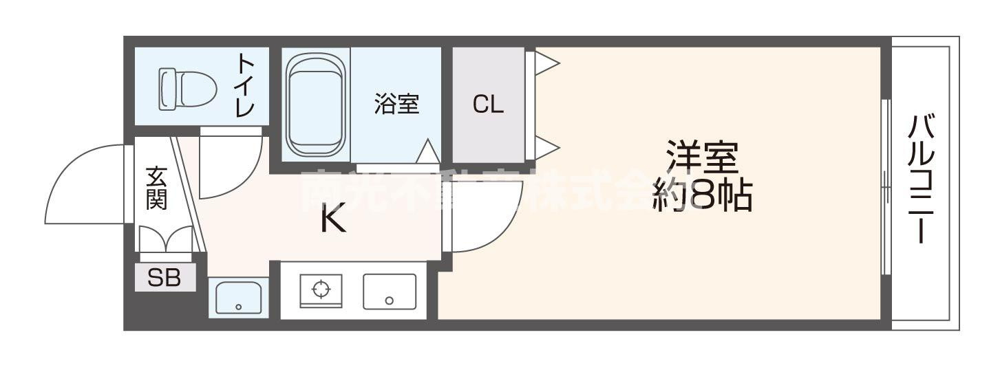 東大阪市若江西新町３丁目の賃貸マンション