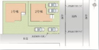 越谷市大字大道 新築分譲住宅 全2棟 2号棟の区画図