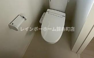 TOKYO β 四ツ木10のトイレ