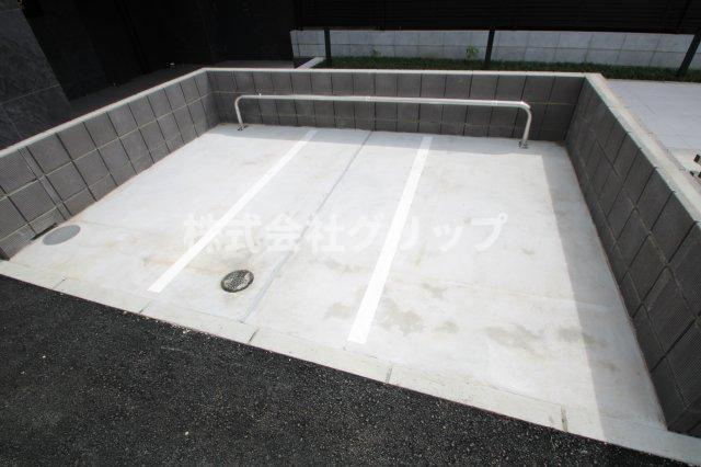 アルコバレーノ横濱子安のその他共用部分|バイク置場