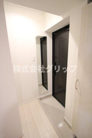 アルコバレーノ横濱子安の玄関