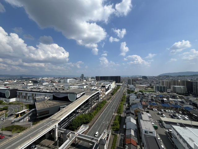 京都桂川つむぎの街マークスクエアの展望