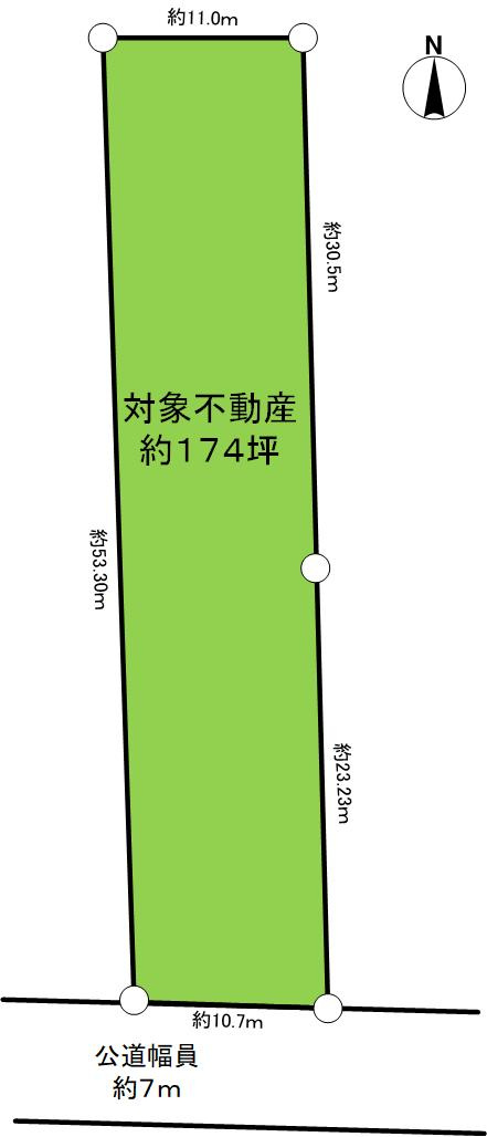 伊丹市森本９丁目　貸土地