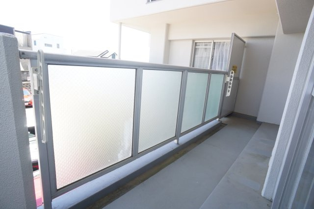 逆瀬川パークマンションのバルコニー