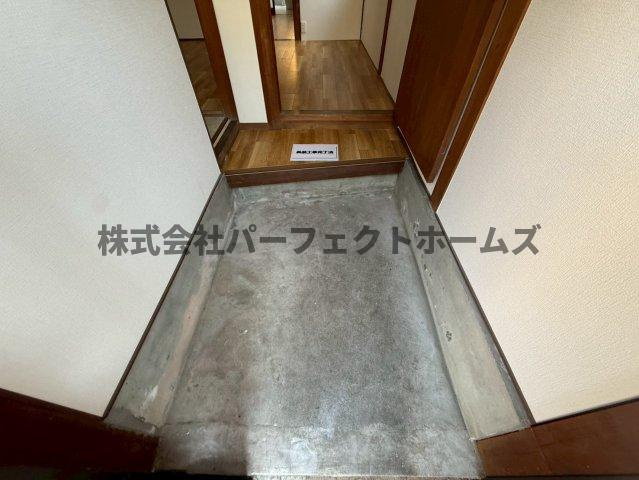 豊里町テラスハウス　賃貸の玄関|きれいな玄関です