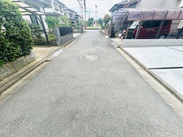 市原市五井の前面道路含む現地写真