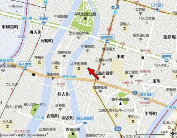 PINE HORSEの地図