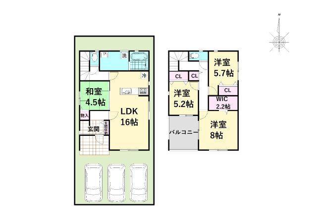 クレイドルガーデン越前町西田中　第５