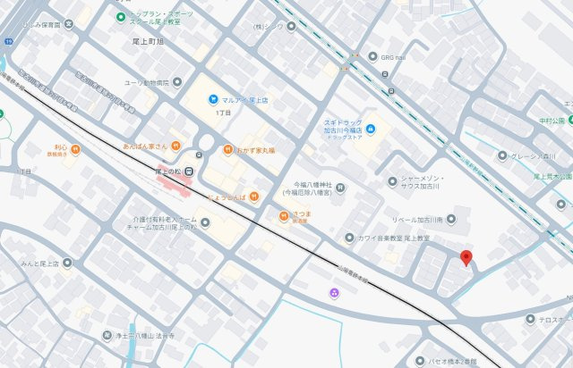 加古川市尾上町今福（全1棟）新築の地図