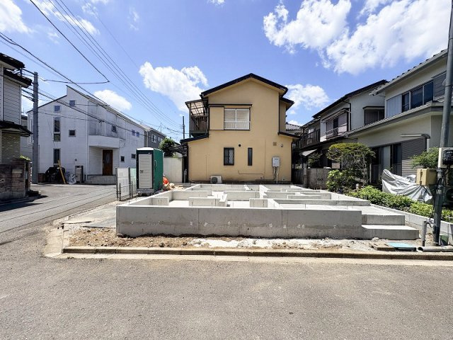 【外観】 | 新座市野寺4丁目　新築一戸建住宅　全1棟　(保谷店) | 第一種低層住居専用地域につき住環境の良さが魅力。