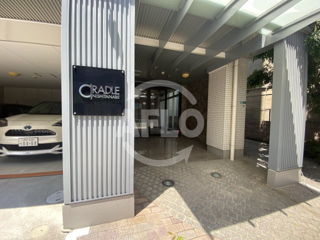 クレイドル西田辺のエントランス|クレイドル西田辺　エントランス