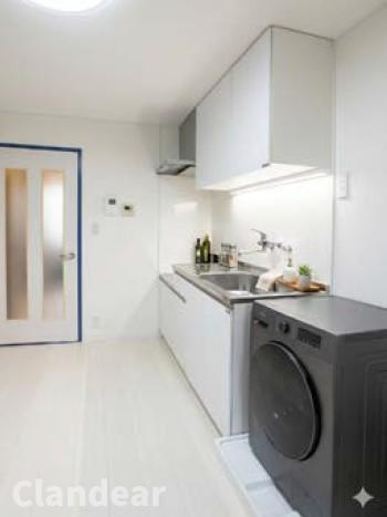 春江マンションのキッチン|ドキドキの新生活も、安心してスタート。ぴったりの住まいを見つけませんか？クランディアが一緒に住まい選びをサポートします‼　まずは、お気軽にお問合せください　＃クランディア