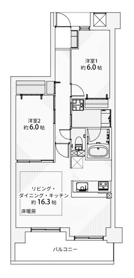 【間取り】 | エフ・ステージ京都駅レジデンス