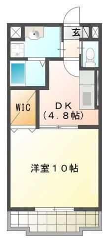 メゾン・サンパティークの間取り
