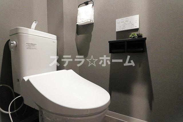 ヴィルヌーブ東三国のトイレ|清潔感のあるトイレです